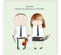 Rosie Made A Thing Teacher Making Us Cleverer Card Humour Greeting Cards GF205