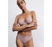 Rosie Nolana Lace High Leg Knickers Praline