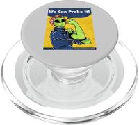 Rosie The Riveter Space Alien PopSockets PopGrip for MagSafe