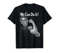Rosie The Riveter We Can Do It Feminist Retro T-Shirt