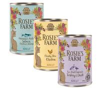 Rosie's Farm Adult Mixed Trial Pack - Cans - 6 x 400g (3 Varieties)