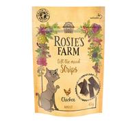 Rosie's Farm Cat Snack "Strips" - Chicken - Super Saver Pack: 5 x 45g