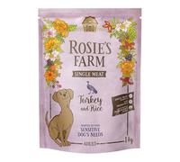 Rosie's Farm Single Meat Adult Turkey with Rice - 1kg
