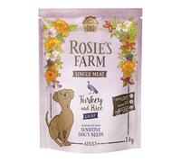 Rosie's Farm Single Meat Light Turkey with Rice - 1kg