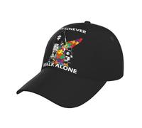 ROSIHODE Funny Autism Baseball Cap Workout Hats with Adjustable Strap for Men & Women Dad Hat Snapback Hat, Autism-c3, One size