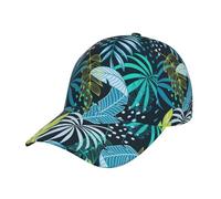 ROSIHODE Hawaii Tropical Flower Baseball Cap Workout Hats with Adjustable Strap for Men & Women Dad Hat Snapback Hat, Flower-c4, One size