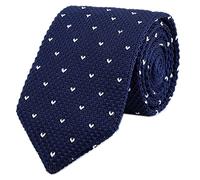 Rosiika Men Navy Blue Retro Cool Designed Ties White r Pattern New Necktie For Groomsmen