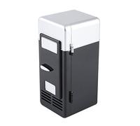 Rosilesi MINI REFRIGERATOR - LED Mini USB-Powered Refrigerator, 0.3L Capacity, Black, Compact, Portable