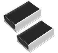 Rosin for Violin Viola Cello bow,2 Pack Dark Black Natural Rosin