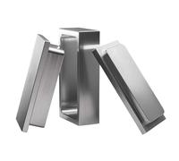 Rosin Pre-Press Mold, 2x4 Inch Rectangular Aluminum Pre-Pressing Plate for Rosin Extraction, Durable & Reusable Prepress Mold for Hash, Kief, Flower