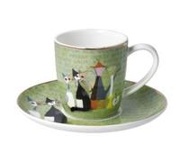 Rosina Wachtmeister La Storia Di Serafino Cat Cup & Saucer