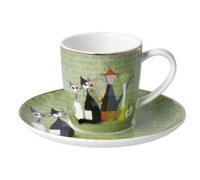 Rosina Wachtmeister La Storia Di Serafino Cat Cup & Saucer