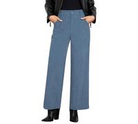 Roskiky Womens Lounge Pants Women's Corduroy Pants Windward Blue XL