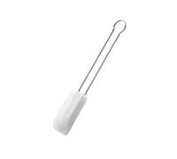 Rösle 12455 Stainless Steel & Silicone Flexible Spatula, White