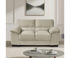 Roslyn 2 Seat Fabric Sofa - Beige