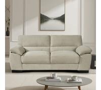 Roslyn 3 Seat Fabric Sofa - Beige