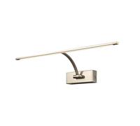 Roslyn Single Arm Large LED Picture Light in Satin Nickel Finish