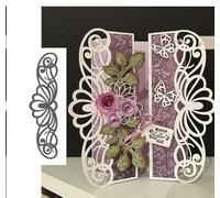 Rosojodg Lace Butterfly Metal & Paper Cutting Dies Template - Scrapbooking Stencil - Cutting Dies