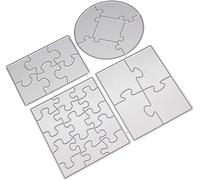 Rosojodg Silver Metal & Paper Stencil for Card Making, Embossing, Scrapbooking, DIY Album, Paper, Cards, Art, Decoration