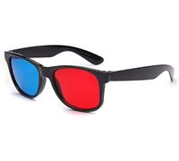 Rosojodg Universal 3D Glasses TV Movie Dimensional Anaglyph Video Frame 3D Glasses DVD Game Glass Red And Blue Color 3D Viewing Glasses