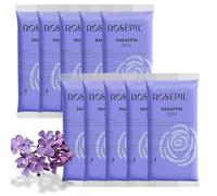 Rospeil 10 packs Paraffin Wax Refills of Lavender scent, Paraffin Wax for Paraffin Bath, Moisturizing for Hands and Feet