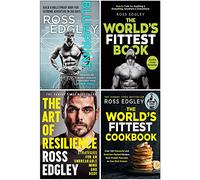 Ross Edgley Collection 4 Books Set (Blueprint, The World's Fittest Book, The Art of Resilience, The World’s Fittest Cookbook)