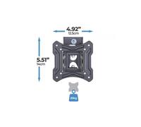 Ross Essentials LE2ST100-RO Turn and Tilt LCD TV Wall Mount Bracket - 13"- 23"