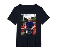 Ross Kemp Grant Mitchell On Set Eastenders T-Shirt, Women's Plus, Black, 6X