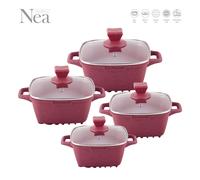 (Rossa) SQ Professional Nea Marbell 4pc Stockpot Set