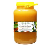 Rossend's Award Winning RAW ORANGE BLOSSOM HONEY, 5kg - Pure Natural Wild HONEY, Cold-pressed, Coarse Filtered, Single Origin - The Raw Honey Shop