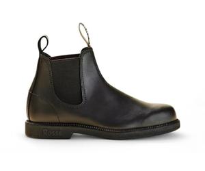 Rossi Booma 607 Black Leather Chelsea Australian Unisex Ankle Boots