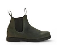 Rossi Booma 607 Olive Green Leather Chelsea Australian Unisex Ankle Boots