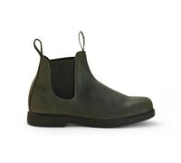 Rossi Booma 607 - Olive Green Leather Chelsea Boots - UK 10