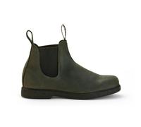 Rossi Booma 607 - Olive Green Leather Chelsea Boots - UK 11.5