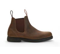 Rossi Booma 607 Rustic Brown Leather Chelsea Australian Unisex Ankle Boots