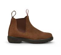 Rossi Endura 303 Rustic Brown Suede Leather Chelsea Australian Unisex Durable Work Ankle Boots