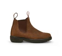 Rossi Endura 303 - Rustic Brown Suede Leather Chelsea Boots - UK 5.5