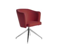 Rossi Swivel Fabric Tub Reception Chair, Extent