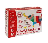 Rossie Colored Wooden Blocks