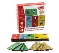 Rossie Wood Matching Game-Domino