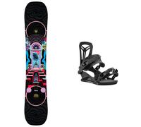 Rossignol - All-mountain Snowboard bindings - Pack Ampage Mind Expander 2025 for Men - Black Black