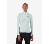 Rossignol Classique Half Zip Base Layer Top Light Blue Women - XL