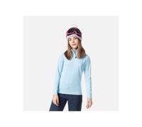 Rossignol Girl 1/2 Zip Warm Stretch Blue Sweatshirt