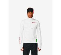 Rossignol Hero Half Zip long sleeve T-shirt white - S