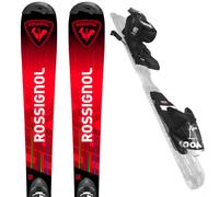 ROSSIGNOL Hero Jr 130-150 + Xpress 7 Gw - Children - Grey / Red - size 140- model 2026 140