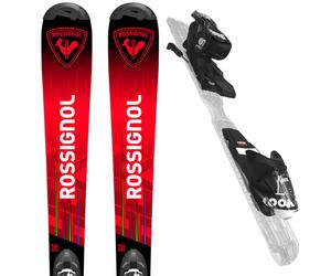 ROSSIGNOL Hero Jr 130-150 + Xpress 7 Gw - Children - Grey / Red - size 150- model 2026 150