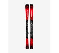 Rossignol Hero On Piste Skis 100 -140 + KID 4 GW B76 Bindings Matte Black Red Junior - 110