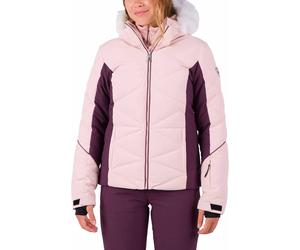Rossignol - Insulated ski jacket - W Staci Jacket Powder Pink for Women - Size S Pink S
