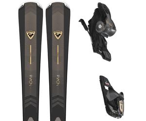 ROSSIGNOL Nova 8 + Xpress W 11 Gw - Women - Black / Yellow - size 163- model 2026 163