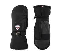 Rossignol - Primaloft® -Insulated ski mittens - W Romy IMP'R M Black for Women in Leather - Size 7 Black 7